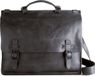 Harold's Leren Business tas Aberdeen Briefcase Black Zwart