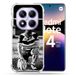 Cokitec Versterkte hoes voor Xiaomi Redmi Note 14 Pro 5G Sport Rugby, zwart/wit