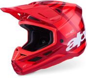Alpinestars S-M7 Core Rood Crosshelm - Helm