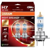 Osram Night Breaker 220 H7 64210NB220 set - Lampe halogène - 2 pièces