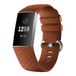 DrPhone HB1 Siliconen Horlogeband voor Fitbit Charge 3 - Bruin