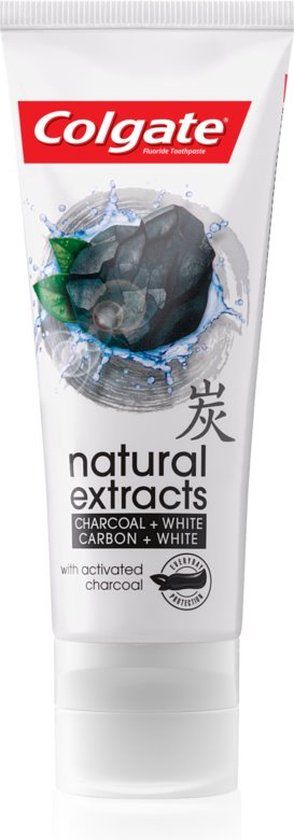 Colgate Natural Extracts Charcoal Whitening Toothpaste - 75ml