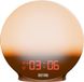 DistinQ Wake-Up Light - Wekkerradio met dubbele wektijd - Houtkleurig