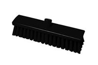 Maya Professional Tools 15023-6 middelharde bezem FBK/levensmiddelhygiëne, 300 mm x 60 mm, zwart