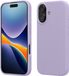 kwmobile telefoonhoesje geschikt voor Apple iPhone 17 - Hoesje met siliconen coating - Smartphone case in lavendel