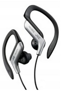 JVC HA-EB75-S Hoofdtelefoon met oorclip zwart, zilver