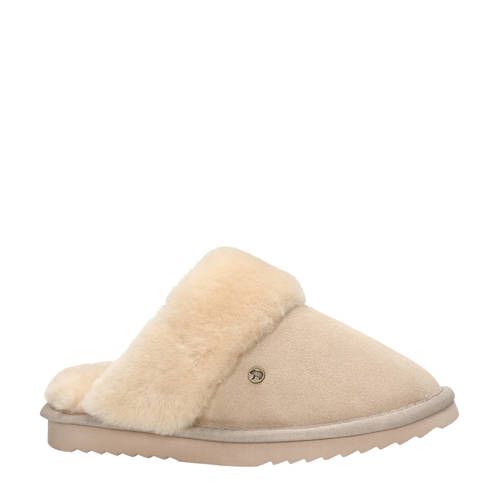 Warmbat Australia Suede Slippers Beige