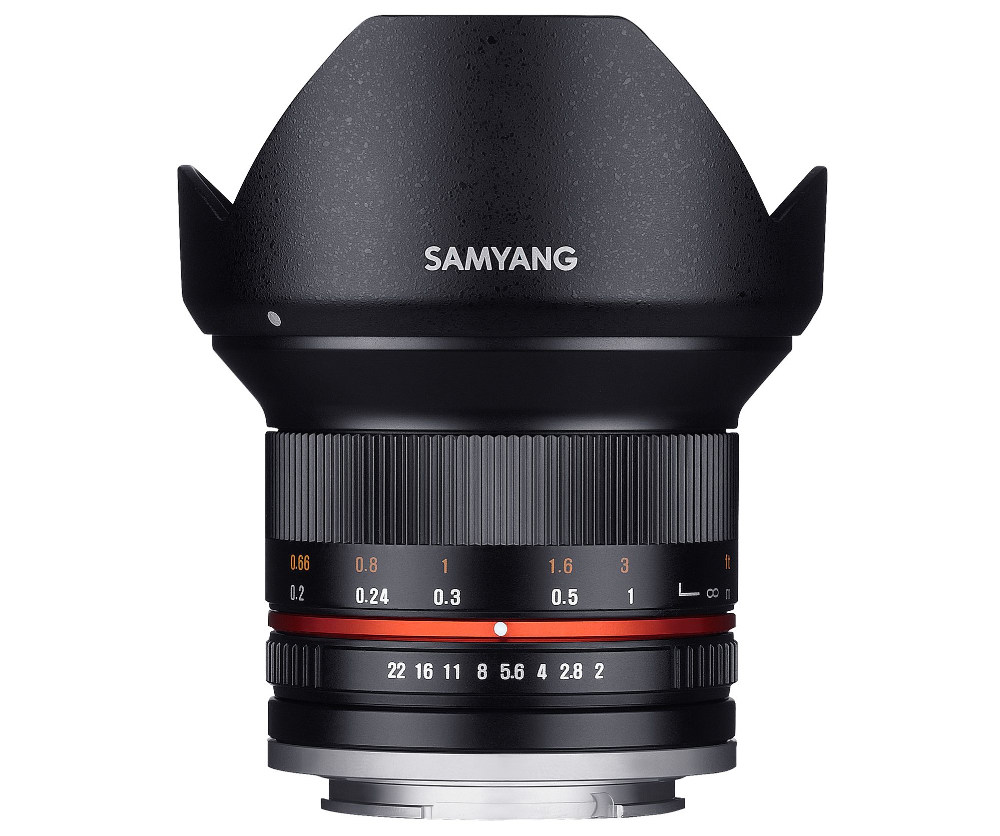 Samyang 12mm f/2.0 NCS CS Lens - Sony E Mount - Black