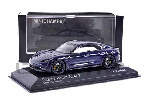 MINICHAMPS - Miniatuurauto om te verzamelen, 410068475, blauw metallic