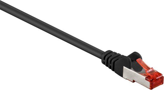 Goobay Cat 6 UTP-kabel - RJ45 - 20 m - Zwart