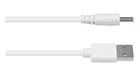 USB type A naar DC 2.1 adapter, 1 m