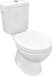 Go by Van Marcke Carde Duoblok Toilet - AO - Chroom-chroom - Incl. reservoir & zitting