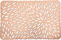 Zeller Tafel Placemats - 2 stuks - Koper - Rechthoekig - 29 x 44 cm