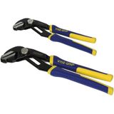 IRWIN Tools Groovelock bankschroeftang, rechte bakken, 8 en 25,4 cm (1802532)