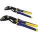 IRWIN Tools Groovelock bankschroeftang, rechte bakken, 8 en 25,4 cm (1802532)