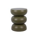 Leitmotiv Kruk Curva - Groen - 35.5x35.5x44cm - Modern