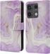 iMoshion Book Case Hoesje voor Xiaomi Redmi Note 13 Pro / Poco X6 - Paars / Purple Marble