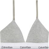 Calvin Klein Heather Grey Logo Balconette Bra XL