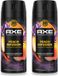 Axe Fine Fragrance Collection Peach Infusion Vaporisateur corporel - 150 ml - Lot économique - 2 pièces
