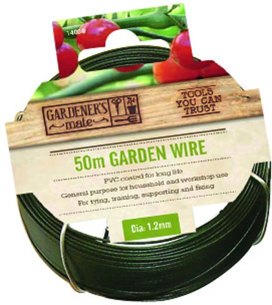 Gardman Spandraad 50m 1.2mm groen