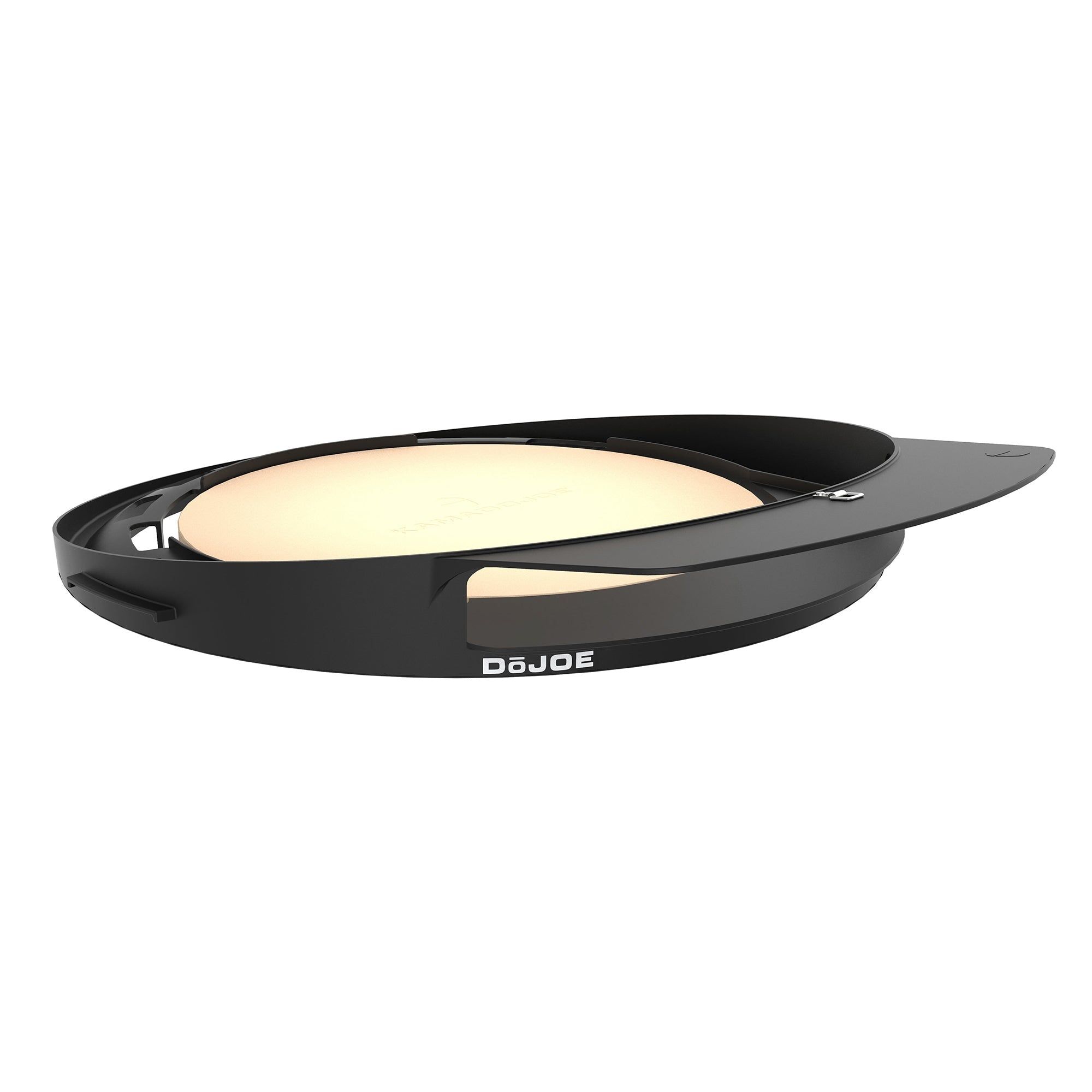 Kamado Joe DōJoe Pizza Oven Attachment - Black - Aluminum/Ceramic