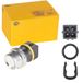 HELLA 6PT 009 107-421 Temperatuursensor - 12V - 4-polig - Gestekt - Met pakking - Met zekerheidsring