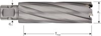 Rotec HM kernboor, 'Hard-Line', UNI19, ø54x80