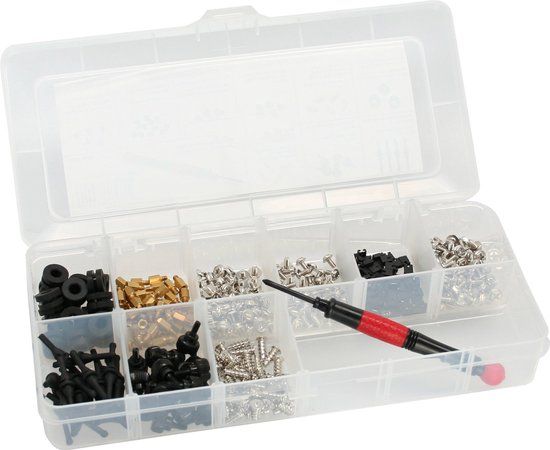 Intos Electronic Ag InLine Schroevenset met schroevendraaier, 411-dlg.