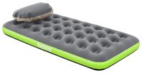 Bestway Luchtmatras 1-persoons 188 x 99 x 22 cm Grijs en Groen