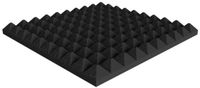 Saturnus Universal Acoustics Saturn, 600x600x50 mm 10er pakket, anthraciet
