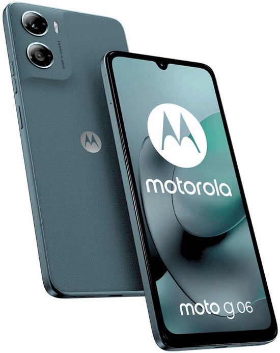 Motorola Moto G06 Smartphone 128 GB Blauw