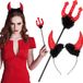 Boland Set Duivel Volwassenen Vrouwen Halloween Accessoire Horror