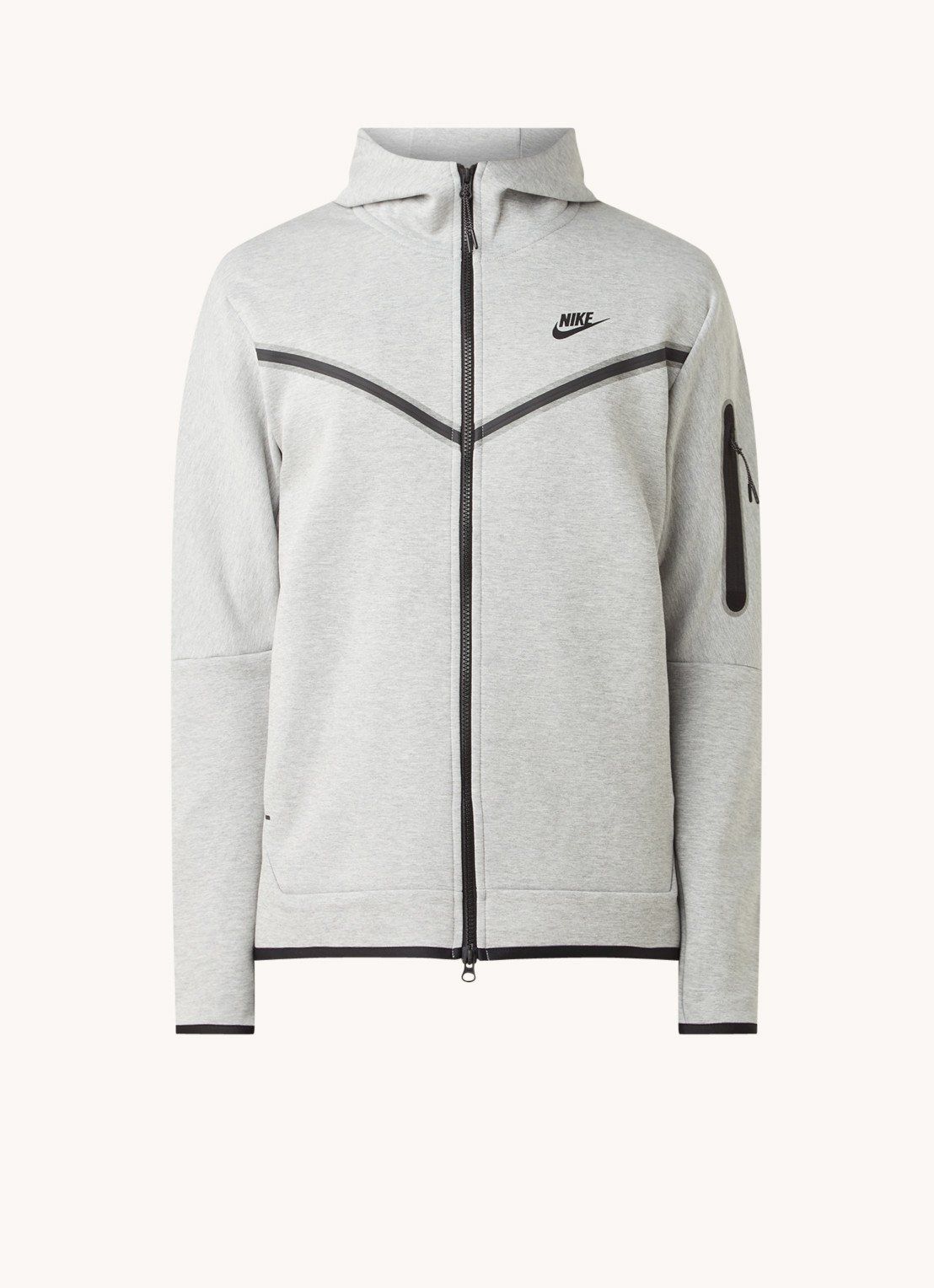 Nike Tech Fleece sweatvest met steekzakken - zwart/grijs - Maat: n.v.t.