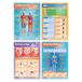 Daydream Education Poster met spier- en skeletsysteem, hoogglanzend papier, 850 mm x 594 mm (A1)