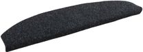 vidaXL - Zelfklevende trapmatten - 15 stuks - 80 x 24,5 x 3,5 cm - Zwart