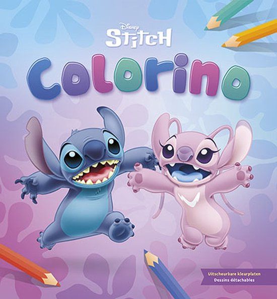 Deltas Disney Stitch Colorino Kleurboek - Lilo en Stitch - 48 Pagina's - 4+ jaar