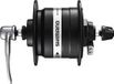 Shimano Nexus DH-C3000-3N naaf 3 Watt voor velgrem/snelspanner zilver Uitvoering 36-gaats