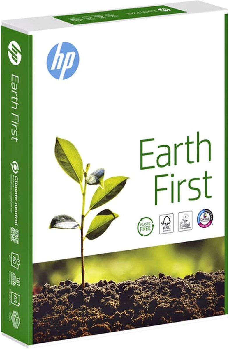 HP Kopieerpapier Earth First A4 80gr wit 500vel