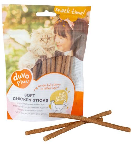 Duvo+ Zachte Kippensticks 50 gram