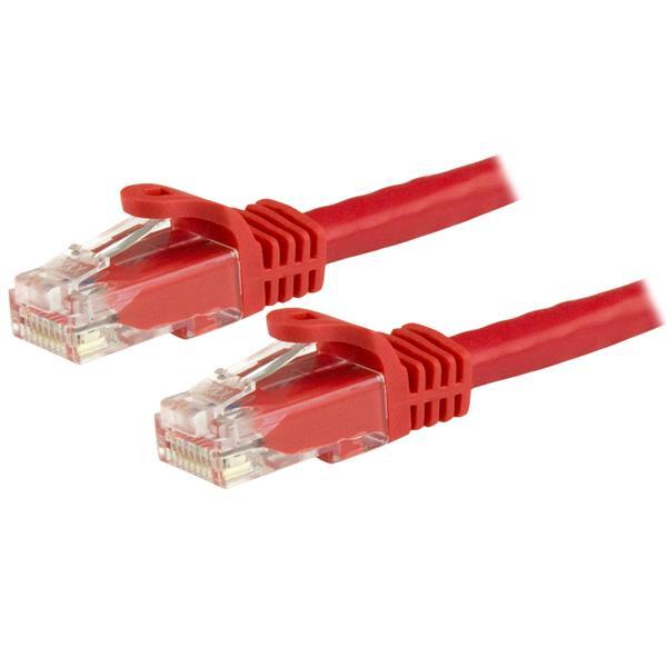 StarTech.com Cat6 patchkabel met snagless RJ45 connectors   1 m, rood