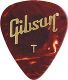 Gibson - Tortoise Picks - Plectrums - Celluloid - Thin - 12 Pack