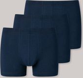 SCHIESSER 95/5 Essentials shorts (3-pack) - donkerblauw