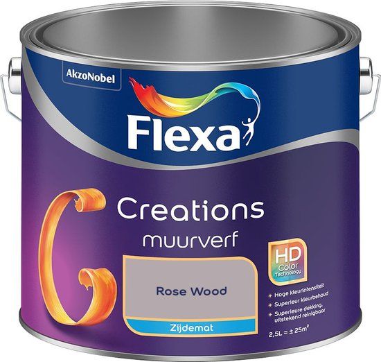 Flexa Creations Muurverf Zijdemat - Rose Wood - 2.5 L