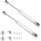Shenzhen Haorui Industrial Technology Co., Ltd. Vérin à gaz hydraulique 2 pièces argent 200N