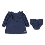 Levi's Fille Wild West Ruffle Dress Dark Wave Taille: 36M