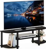 Furinno Turn-N-Tube Easy Assembly Multipurpose Shelf Ronde hoek/H-stijl 52 EU bruin (espresso)