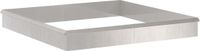 vidaXL Slakkenhekken 12 st 100 x 3,5 x 25 cm roestvrij staal zilver