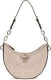 GUESS Orlina Top Zip Shoulder Bag Taupe