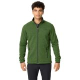 VAUDE Gebreid sportvest 'Rienza III' groen gemêleerd