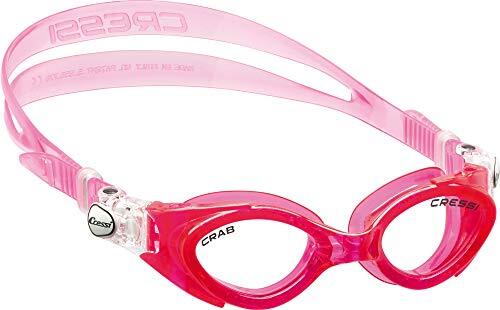 Cressi Crab Goggles - Silicone Swim Goggles for Kids 2 tot 7 jaar oud